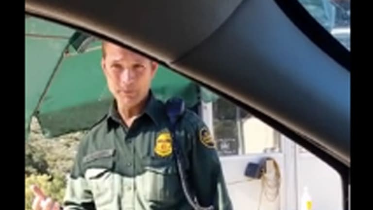 Shock Video: Border Agent Acknowledges Constitution At Checkpoint