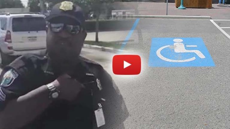 Cop Assaults Disabled Combat Vet on Video for Legally Parking in Handicap Spot and Keeps His Job