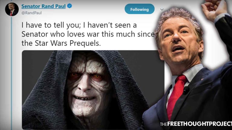 Senator Rand Paul Owns the Warmongers in D.C. with an Epic End of the Year Tweet Storm