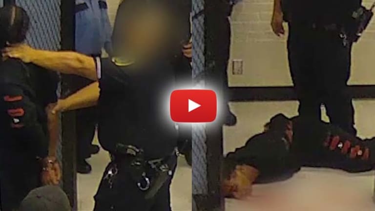 Video Shows Cop Bash Handcuffed Man's Head In, Leave Him Bloodied on the Floor
