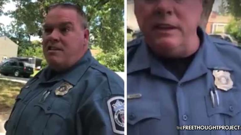 WATCH: Cop Throws a Tantrum When He Realizes He's Being Filmed, Attacks Innocent Man