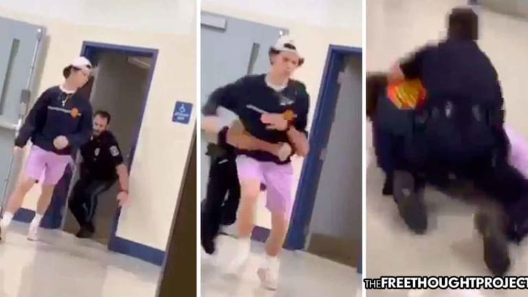 Video Shows Cop Smash 15yo Boy Into a Wall, Slam Him to the Ground for Walking Away