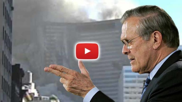 Disgusting -- Donald Rumsfeld Tells Journalist He Never Knew that Tower 7 Fell on 9/11 -- VIDEO