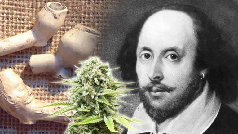 New Study of Shakespeare's Belongings Finds Multiple Pipes Containing Marijuana Residue