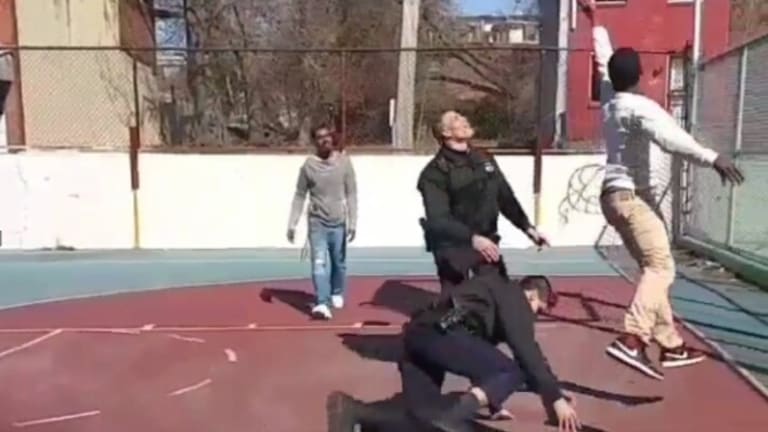 Philly Cops Challenge College Basketball Player & Get Schooled, Video Goes Viral So They Arrest Him