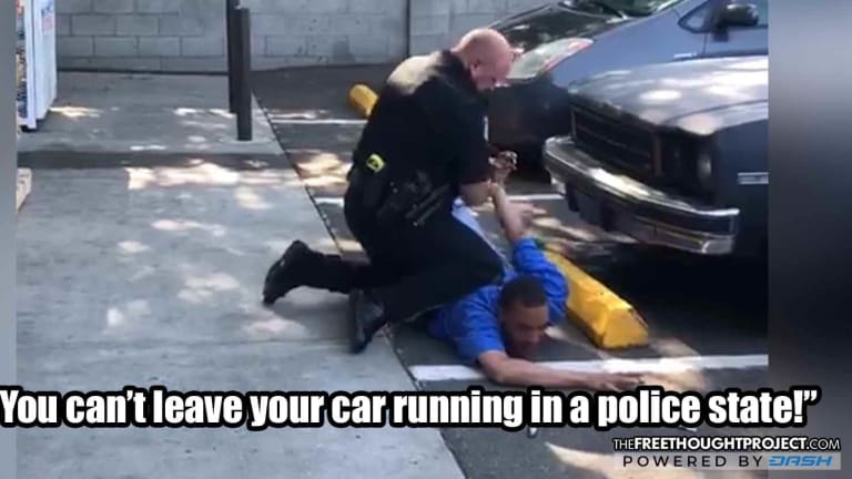WATCH: Cops Now Kidnapping and Caging People for Leaving Their Cars Running