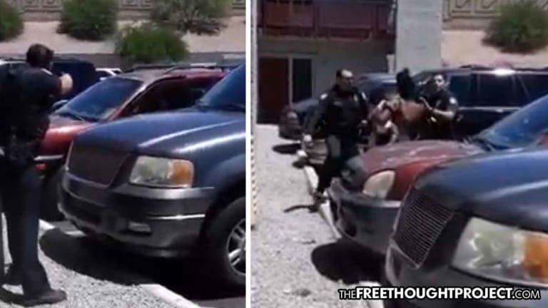 WATCH: Cops Hold Innocent Family with Small Children at Gunpoint, Threaten to Kill Them All