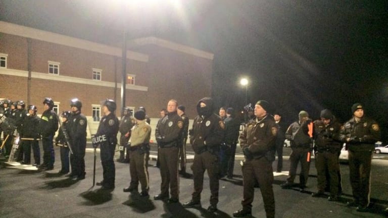 Is the Ferguson PD Giving the Protesters a Glimpse of Extremely Aggressive Policing to Come?