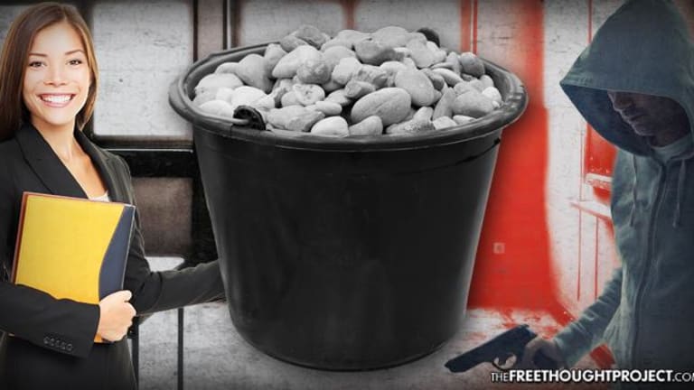 School District Arms Teachers With 'Bucket Of Rocks' To Defend Students From Mass Shooters