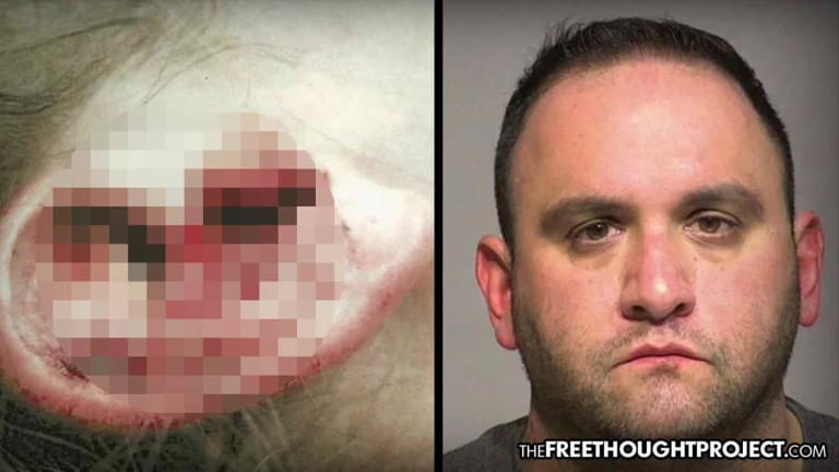 Veteran Cop in Jail After Savagely Punching and Stomping his Own Girlfriend