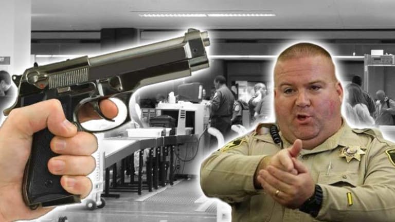 Cop Accidentally Shoots Pistol Inside Airport While "Practicing his Quick Draw Skills"