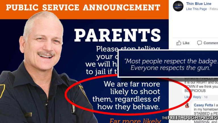 Police Facebook Page Tells Parents to Respect the Gun or They will Kill Their Kids