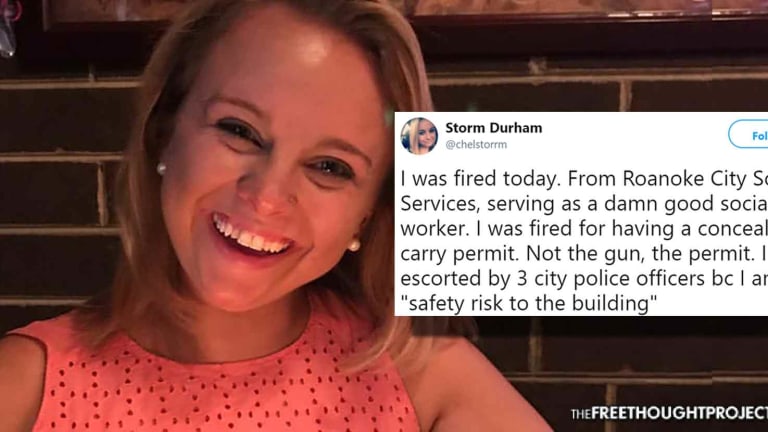 Social Services Worker Fired, Escorted Out by Cops for Having a Gun Permit—NOT a GUN