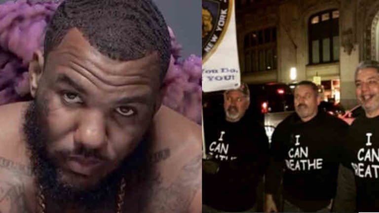 Rapper The Game Sends a Message to the NYPD: “I guess y’all ‘can’t breathe’ either.”