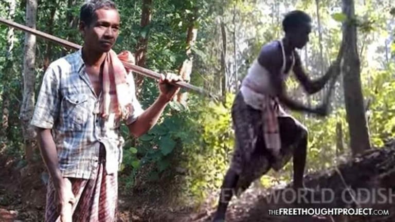 Gov't Failed to Help, So Dad Builds 5 Mile Road BY HIMSELF, So His Kids Can Go To School