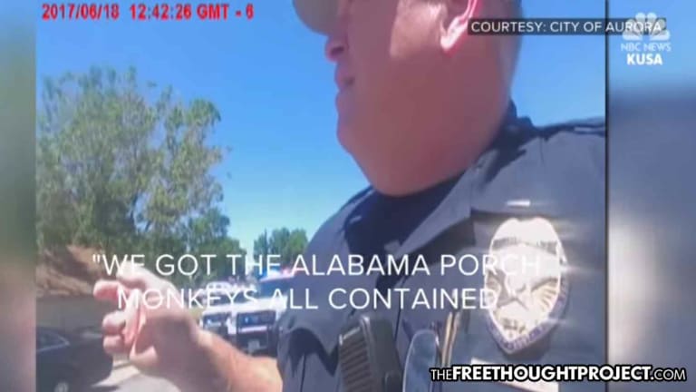 WATCH: Cop Calls Group of Black Citizens "Alabama Porch Monkeys" on Video and Keeps His Job