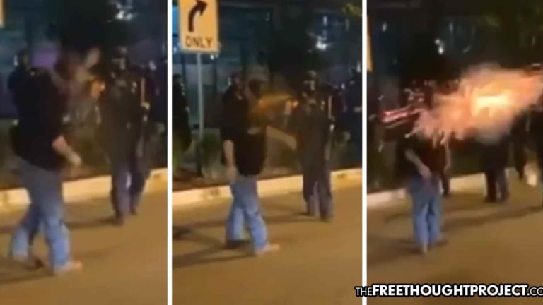 Horrifying Video Shows Cops Mace Man Then Shoot Him in The Face With Tear Gas Grenade