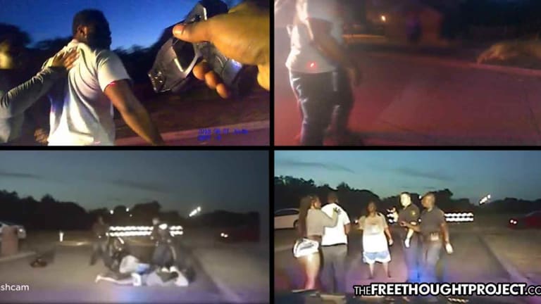 WATCH: Body Cams 'Go Dark' As Cops Start Beating Up Family, But Dashcam Shows the Truth