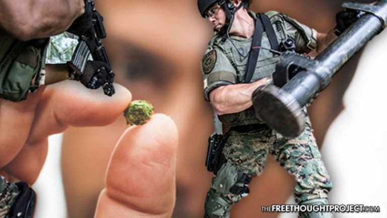 Cops Forced to Apologize, Give Back Pot After Raiding Man's Home Over His Medicine