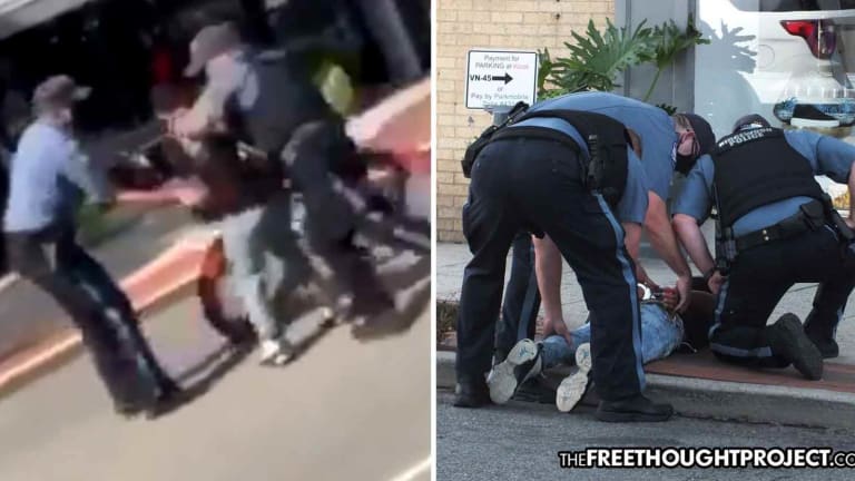 Community Outraged After Police Seen Violently Attacking a Child Over Minor Bicycle Infraction