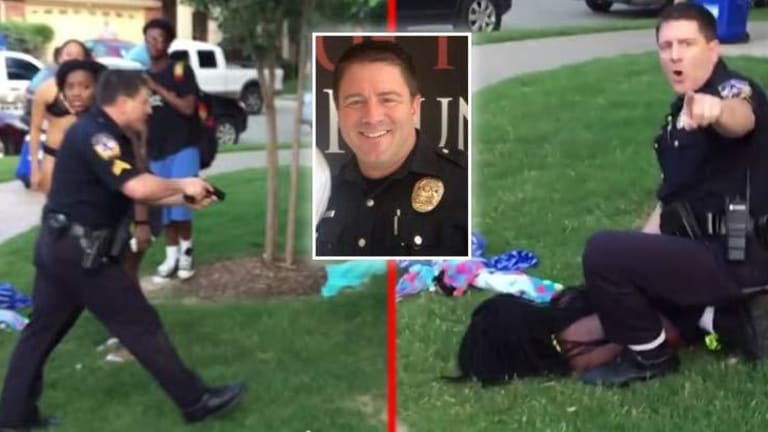 Cop Who Brutalized and Pulled Gun on Kids at a Pool Party was 'Officer of the Year'