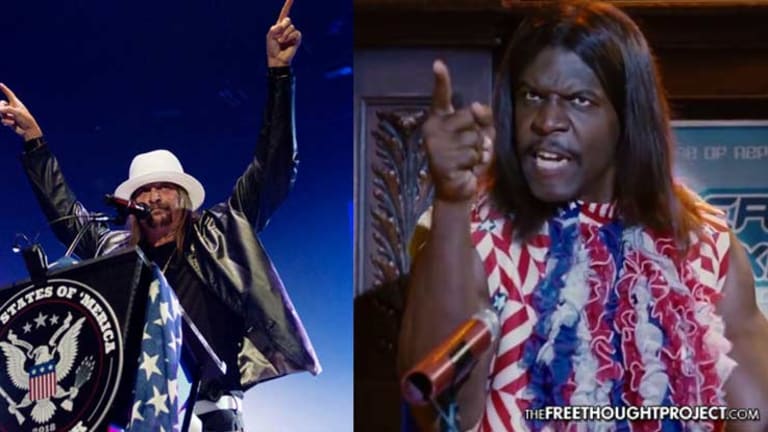 Kid Rock Just Gave a Campaign Speech & It Looked Like a Scene Right Out of Idiocracy
