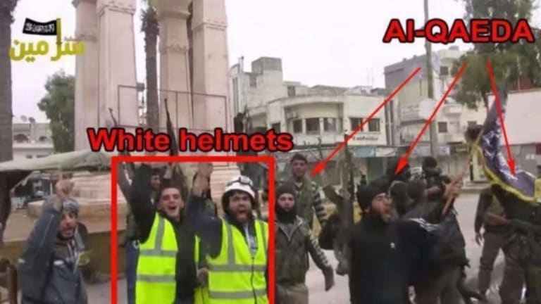 White Helmets Busted on Video Celebrating Slaughter of Syrian Civilians Alongside Al-Qaeda