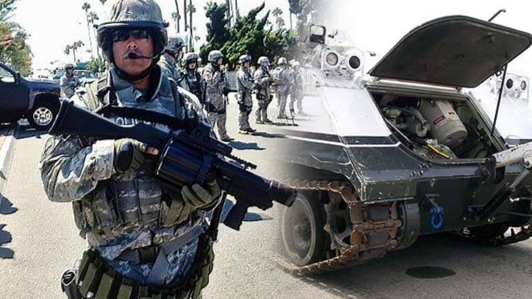 DoD Orders Police Nationwide to Give Back Grenade Launchers, Bayonets, & Tanks
