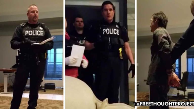 Extremely Disturbing Video Shows Cops Kidnap Couple Over Peaceful Anti-Gov't Views