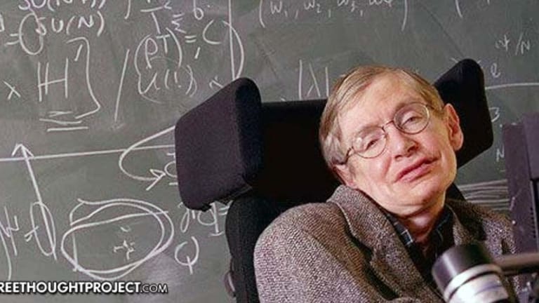 Stephen Hawking Just Predicted the End of the World -- But Proposes an Optimistic Solution
