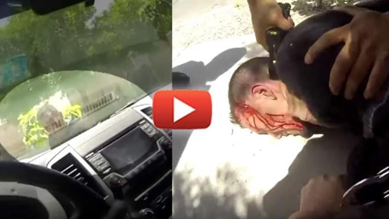 Cop Runs Down Suspect with Truck, Beats & Tasers him in the Head, Dept Says it was an Accident