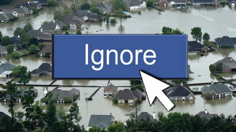 Mainstream Media Stops Covering Louisiana Floods as it Wasn't Divisive Enough -- No One to Blame