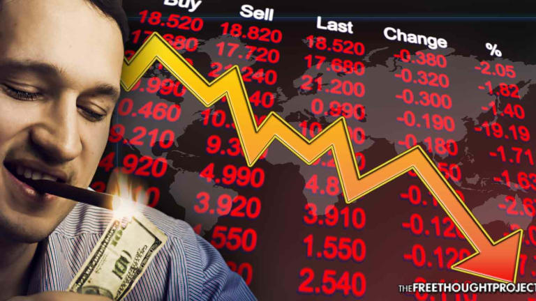 Megabank Warns Recent Stock Crash was Only an "Appetizer" to "Main Course" of a Major Crash