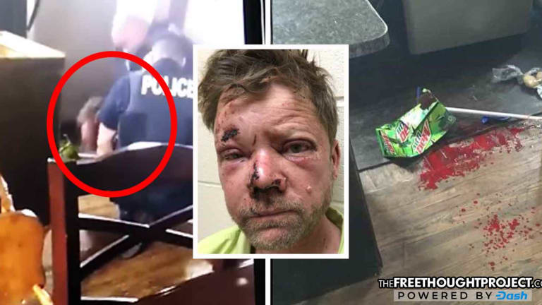 Raging Cop Fired, Charges Dropped as Video Catches Him Repeatedly Smash Man's Head into the Floor