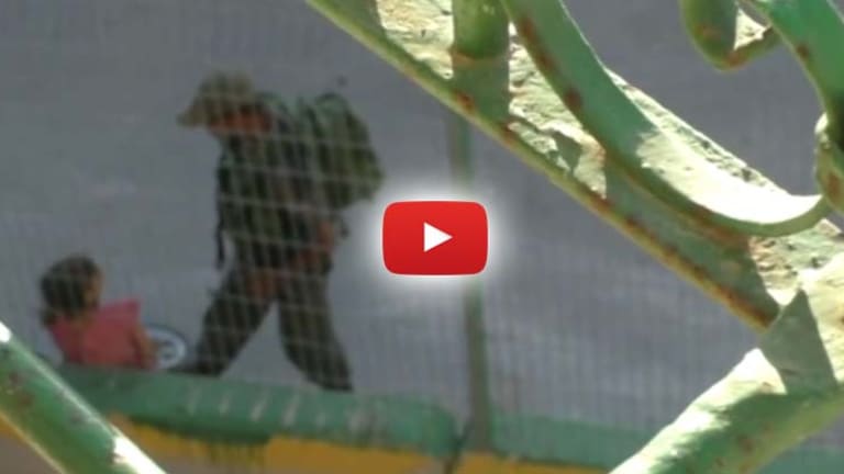 Horrific Video Shows Israeli Border Police Terrorize 8-yo Palestinian Girl and Steal Her Bike