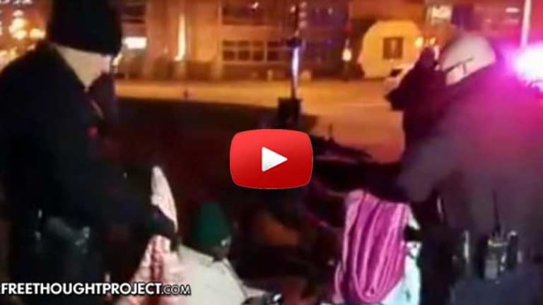 Denver Police Caught On Video Stealing Blankets From Homeless People