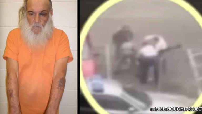 Disturbing Video Shows Cops Take Turns Beating a Disabled Elderly Man—In HANDCUFFS
