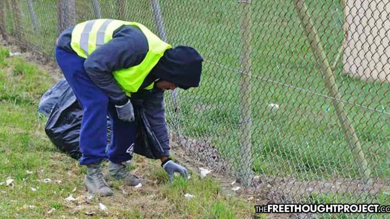 Instead of Arresting the Homeless Population, City Paying Them to Pickup Trash