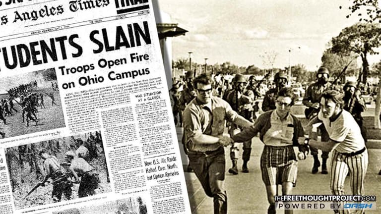 50 Years Ago Today, US Troops Massacred Students in Ohio, Covered It Up and Got Away With It