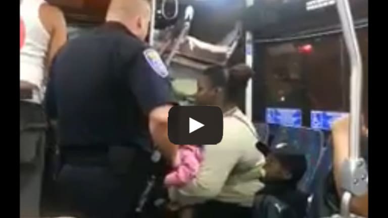 Cops Kick This Woman and Her Two Babies Off the Bus in the Pouring Rain, After She Paid the Fare