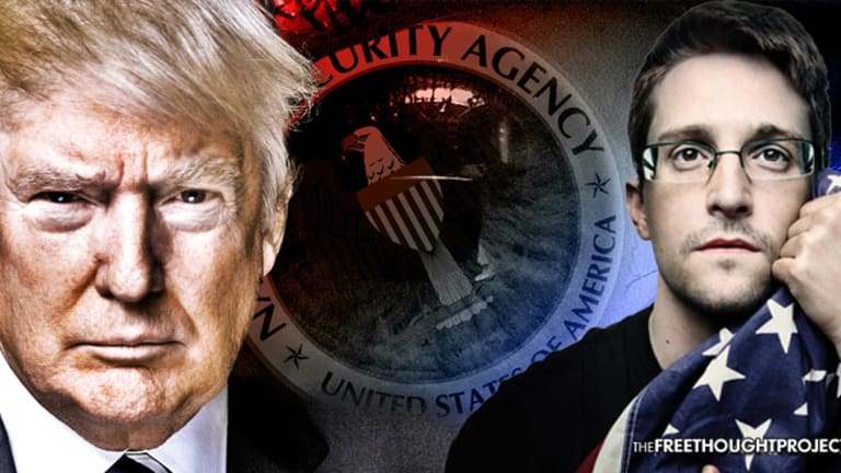 Trump Requests Permanent Reauthorization of NSA Mass Spying Program Exposed by Snowden