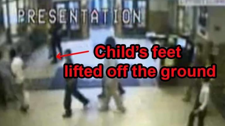 Video Shows Cop Choking Out Child Until He Goes Limp, Child Left with Brain Injury