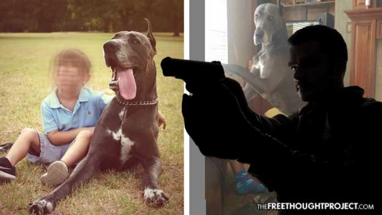 Texas Cop Shoots and Kills Family Dog in Front of Kids for Barking at His Dog