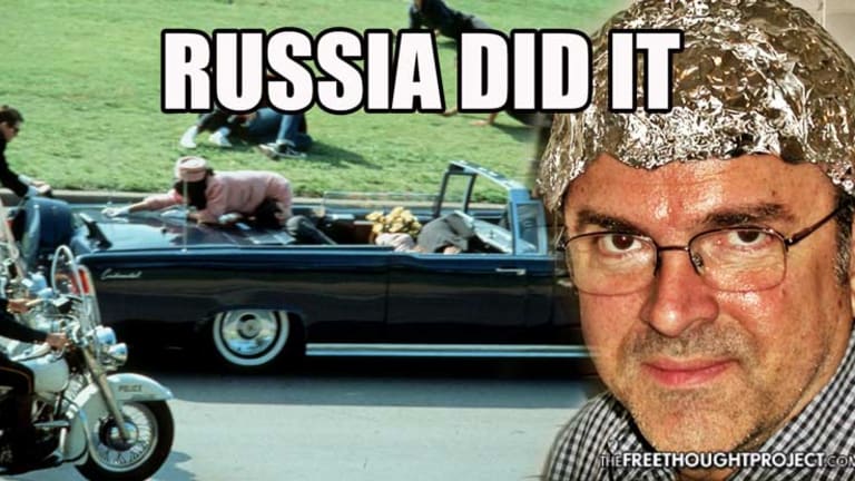Mainstream Media Goes Tinfoil in Timely Conspiracy Theory — Russia Killed JFK