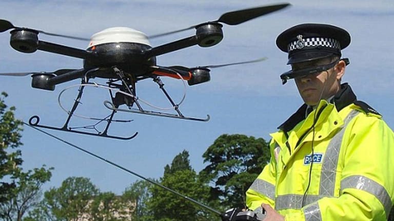 Orwell Rolls in Grave as Police Roll Out Unprecedented Drone Air Force to "Track Anti-Social Behaviour"