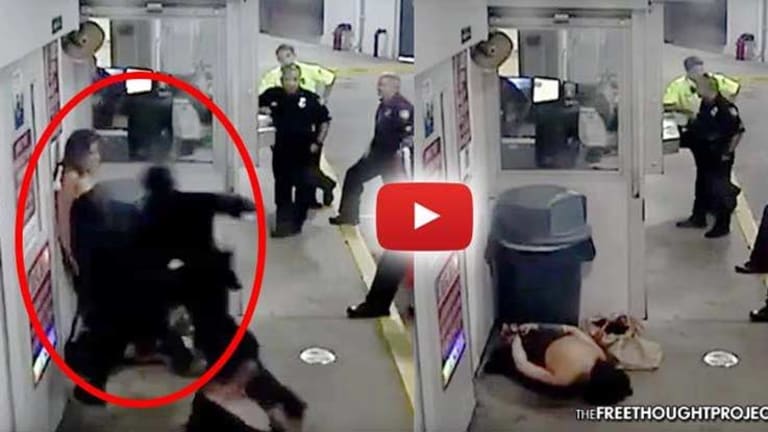 WATCH: Cops Do Nothing as Fellow Cop Beats Handcuffed Woman Unconscious