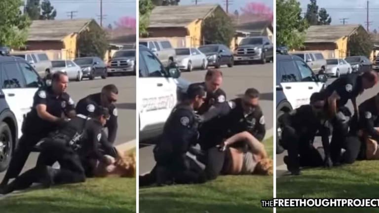 Paradigm Shift? Cops Intervene, Restrain Fellow Cop Who Was Beating Handcuffed Woman