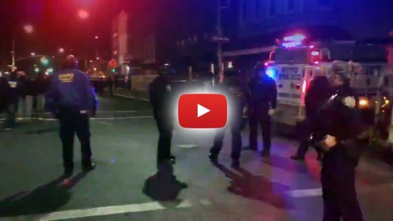 While Trying to Kill 2 Unarmed Suspects, NYPD Cop Shoots His Fellow Officer