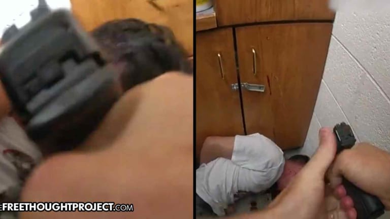 WATCH: 'You're About to Die!': Cop Puts Gun to Handcuffed Man's Head, Executes Him