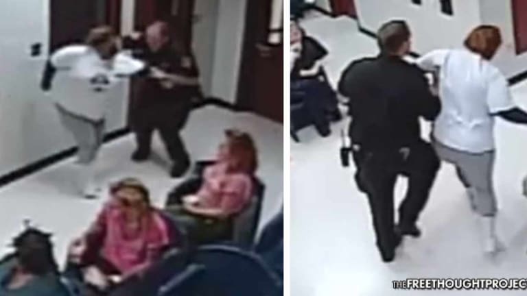 WATCH: Cop Attacks 60yo Woman, Slams Her to the Ground After She Asked for Milk
